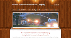 Desktop Screenshot of bushkilltownshipfireco.com